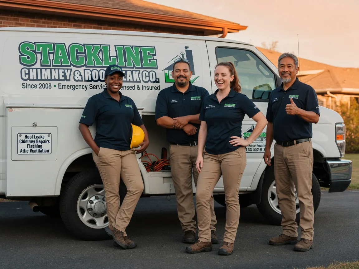 Chimney flashing repair company in Ovid, MI